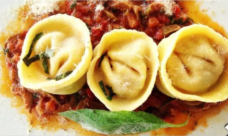 AGNOLOTTIS DE JAMÓN Y QUESO